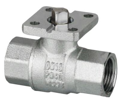 K-MU-860-VA - 2-2 Wege Kugelhahn, Edelstahl II ISO-Flansch